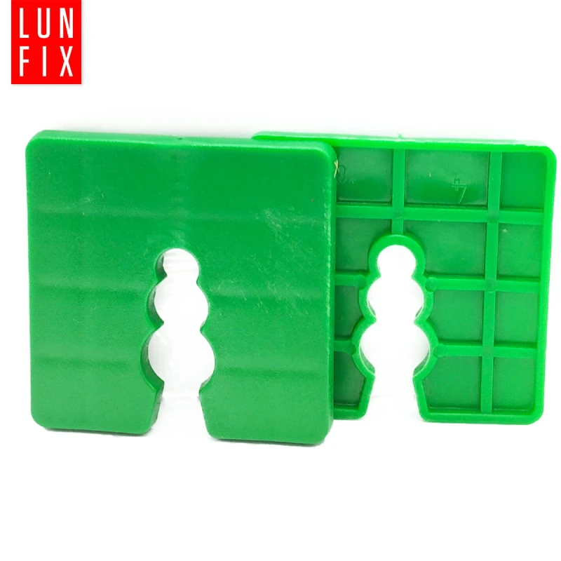 Distanzklötze Unterleger Abstandshalter 4mm 50x50mm 50stk