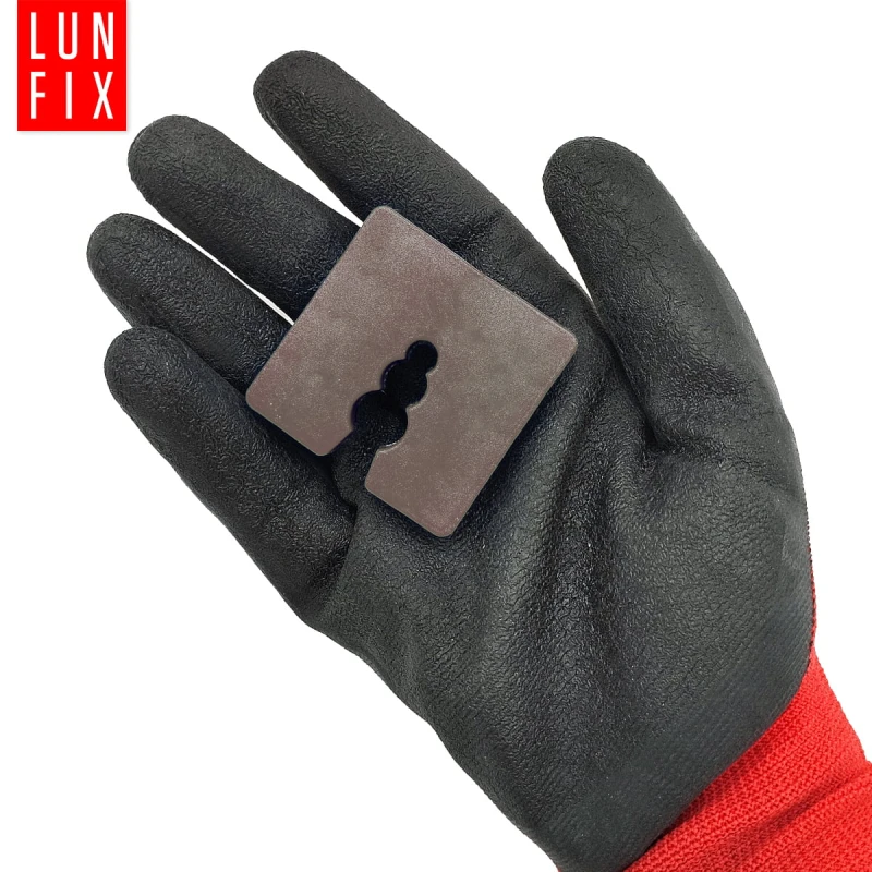 Satz Distanzklötze 2-10 mm 50x50mm Unterleger Abstandshalter 300Stk.