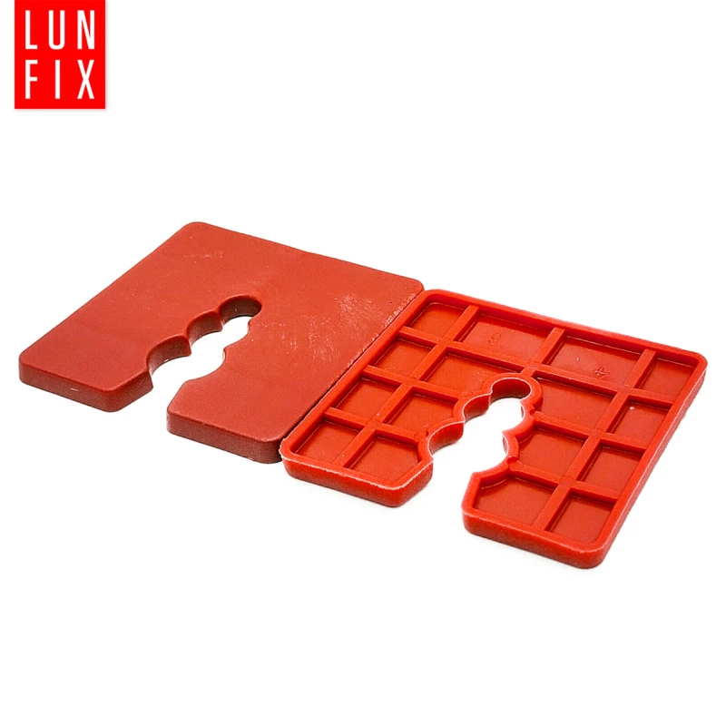 Distanzklötze Unterleger Abstandshalter 3mm 50x50mm 50stk