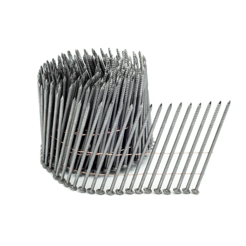 16° Grad Ring Drahtgebundene Coilnägel 2,1 x 35 mm Packung 14400 Stück