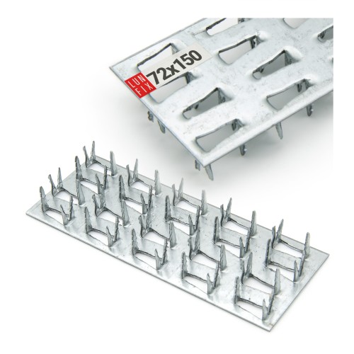 Nagelplatte 72x150x1,3mm Flachverbinder 10 Stk
