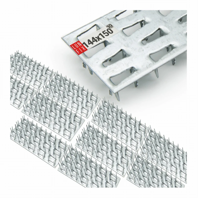 Nagelplatte 144x150x1,3mm Flachverbinder 10 Stk