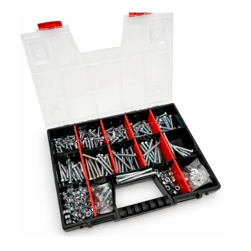 Schrauben Muttern und Unterlegscheiben Sortiment M8 420 Teile 1 Packung