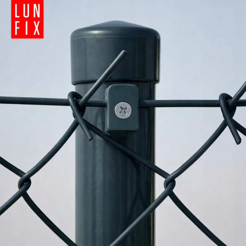 Außenkappe für Rundpfosten Ø48,3 mm, Graphit - 1 Stück