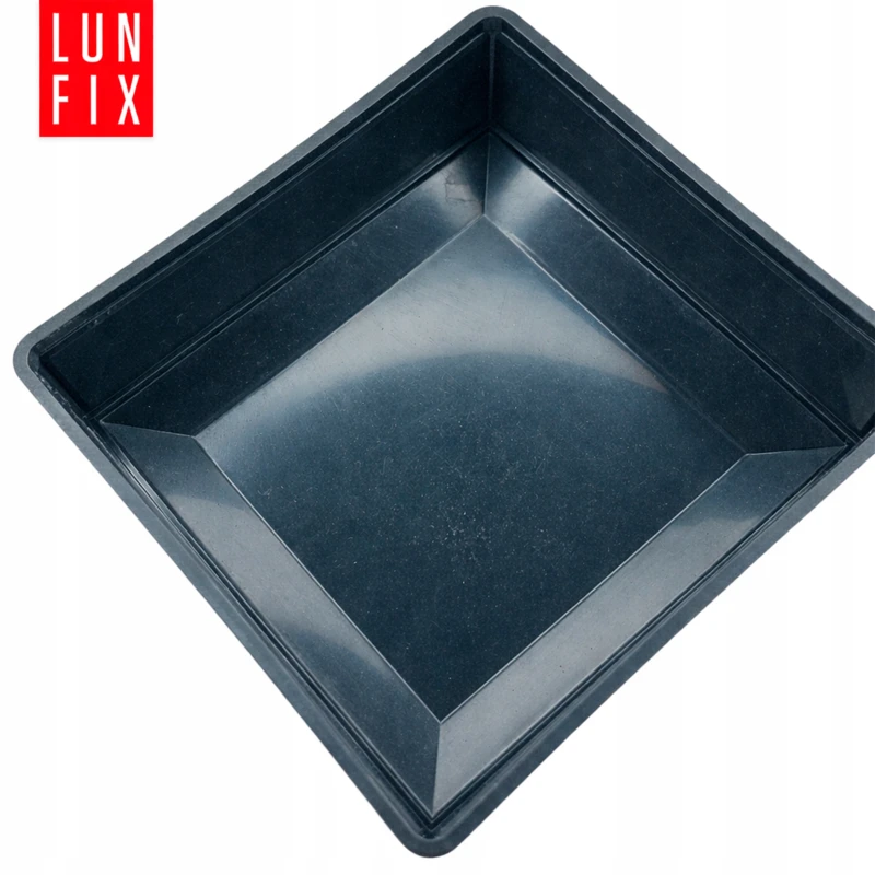 Außenkappe für Vierkantpfosten 120x120 mm, Schwarz - 10 Stück