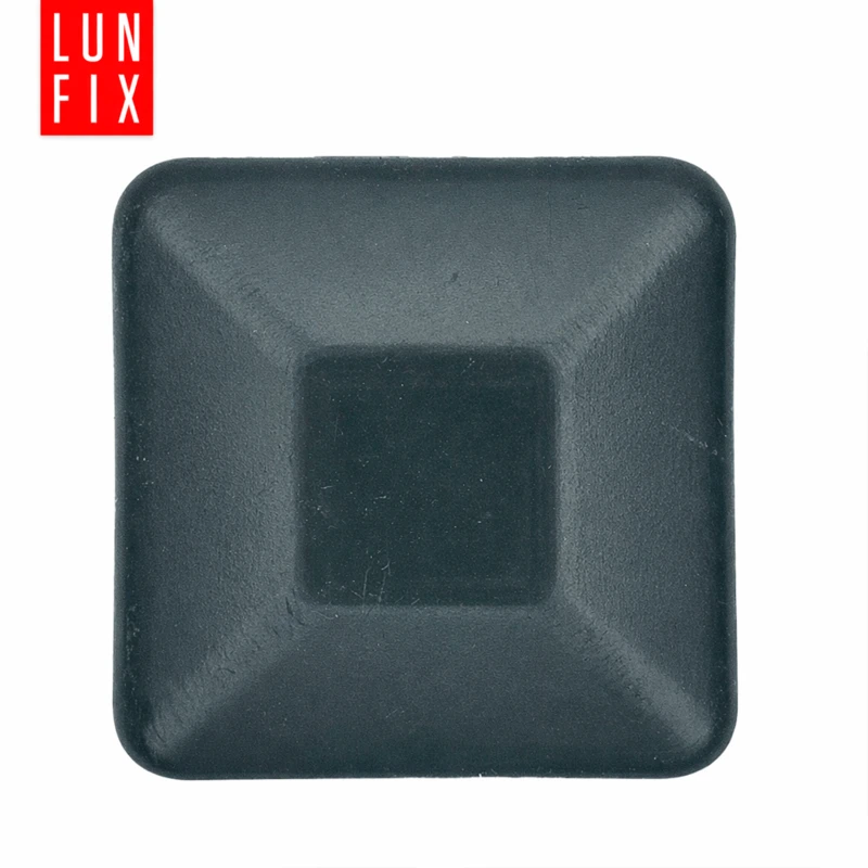 Nasadka zewnętrzna na słupek kwadratowy 40x40 mm, grafitowa – 100 szt.