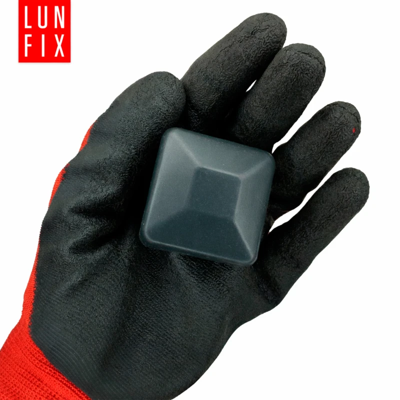 Nasadka zewnętrzna na słupek kwadratowy 40x40 mm, grafitowa – 1 szt.