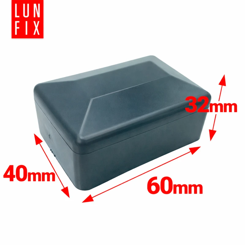 Nasadka zewnętrzna na słupek prostokątny 40x60 mm, grafitowa – 100 szt.
