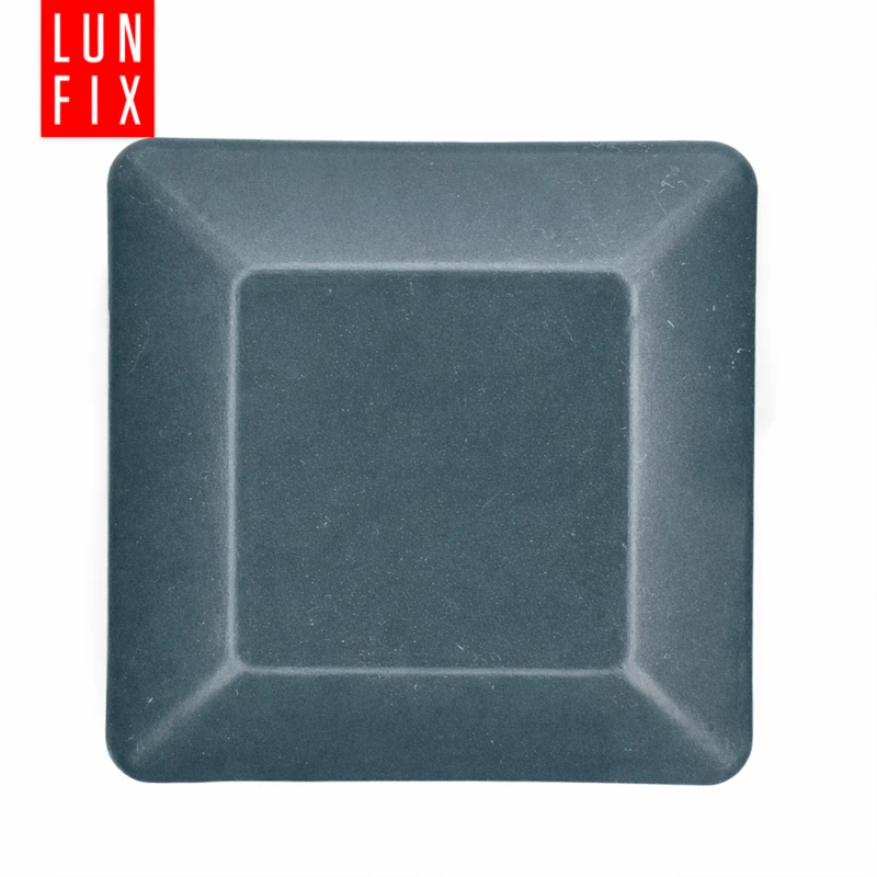 Nasadka zewnętrzna na słupek kwadratowy 50x50 mm, grafitowa – 10 szt.