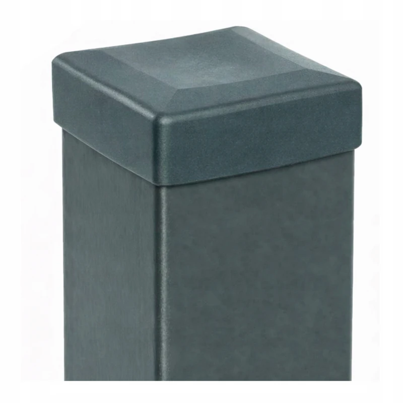 Nasadka zewnętrzna na słupek kwadratowy 50x50 mm, grafitowa – 1 szt.