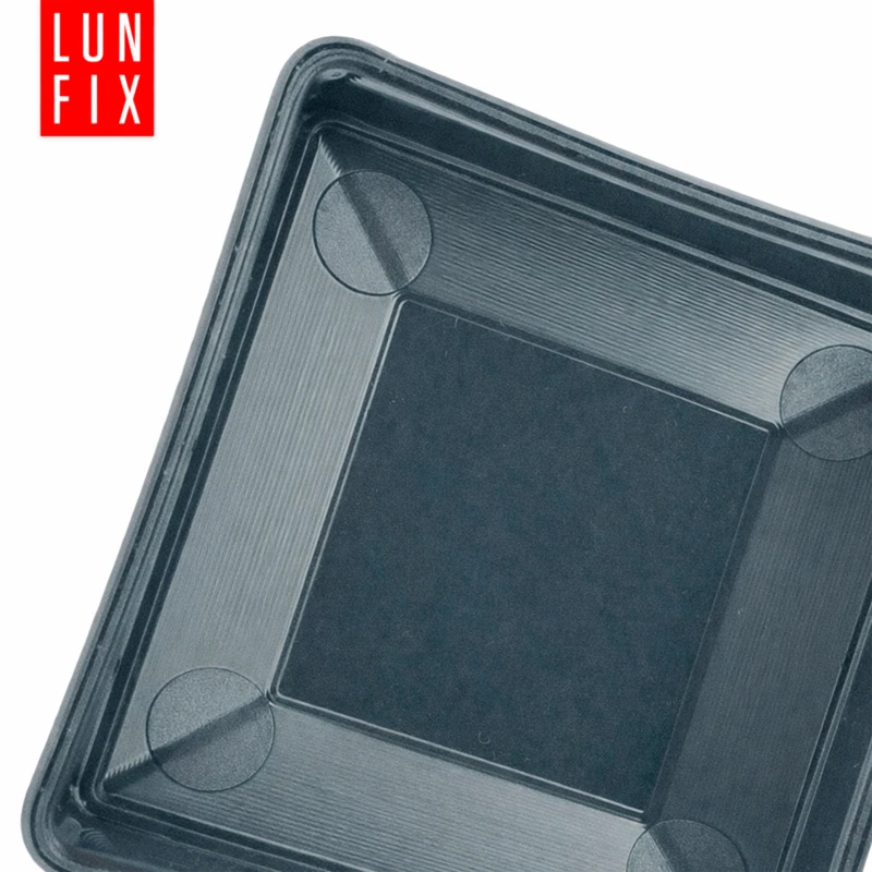 Nasadka zewnętrzna na słupek kwadratowy 60x60 mm, grafitowa – 10 szt.