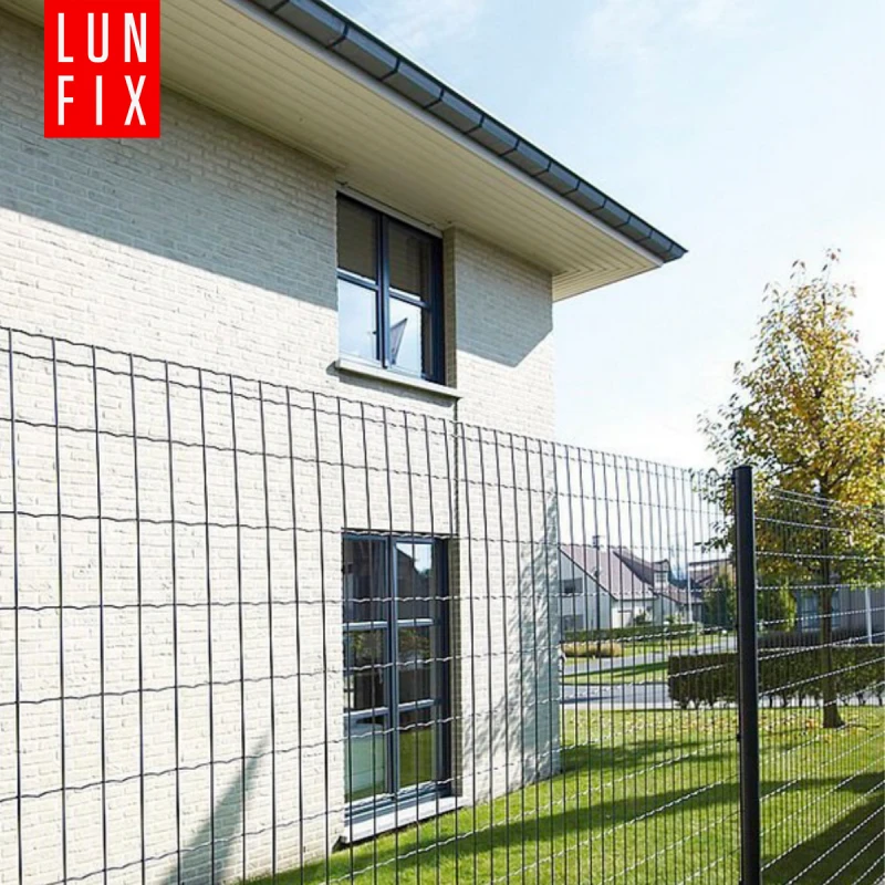 Schweißgitterzaun Anthrazit 100x50 mm Ø2,5 mm Höhe 2 m 25 lfm - beschichtetes Schweißgitter Premium