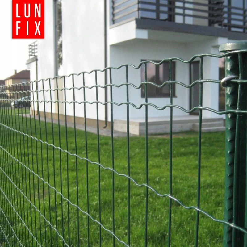 Schweißgitterzaun Grün 100x50 mm Ø2,5 mm Höhe 1,8 m 25 lfm - beschichtetes Schweißgitter Premium