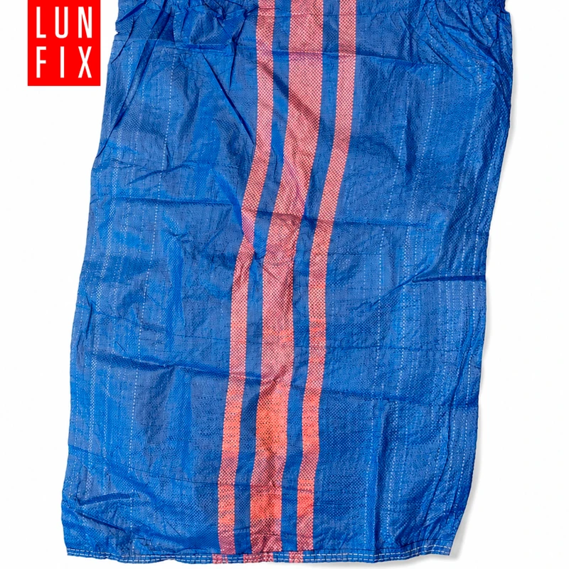 Worek na gruz 65 x 105 cm 80 g 59 g/m² niebieski 100 szt. - worek polipropylenowy, na piasek, zboże, odpady budowlane