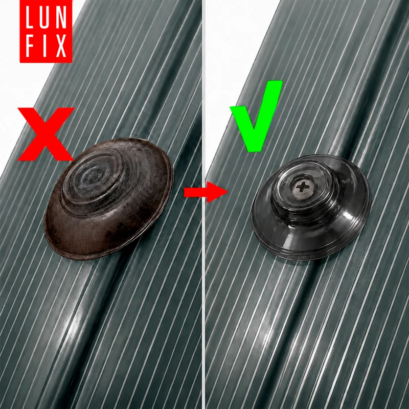 Thermoscheibe für Polycarbonat Braun - 5 Stück