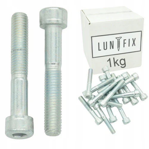 Innensechskantschraube DIN 912 M8x40 Klasse 8.8 verzinkt - 1 kg