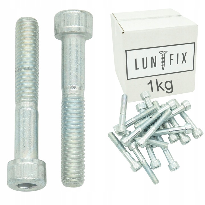 Innensechskantschraube DIN 912 M8x40 Klasse 8.8 verzinkt - 1 kg
