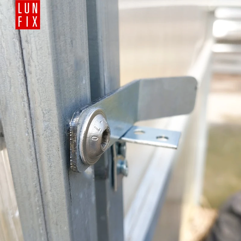 Gewächshaus-Türgriff aus Edelstahl 1 Stück - LUN FIX