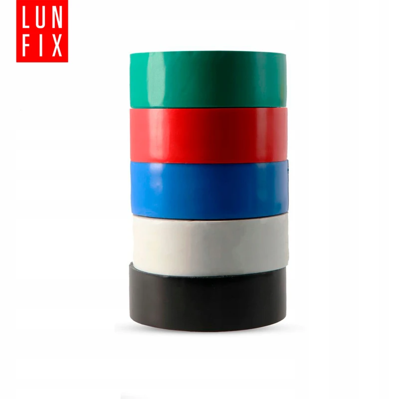 PVC-Isolierband Farbmix 15 mm 10m 5 Stück