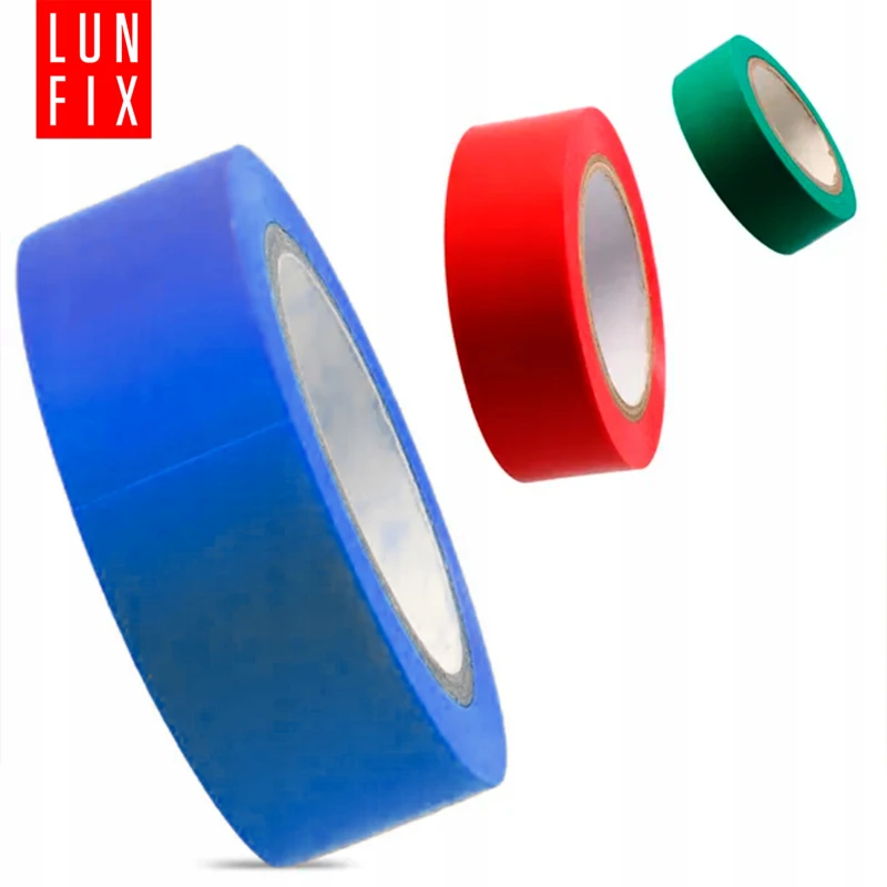 PVC-Isolierband Farbmix 15 mm 10m 5 Stück