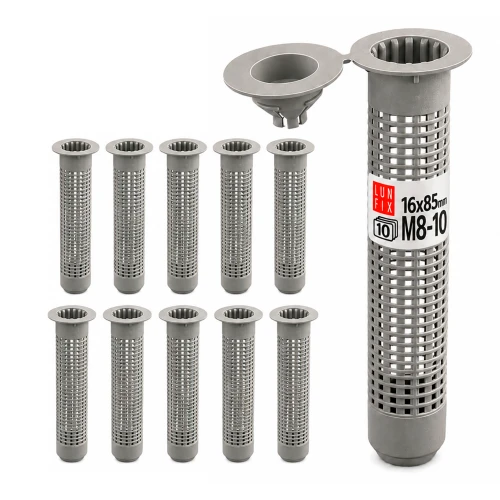 Siebhülse 16x85 mm M8-10 10 Stück