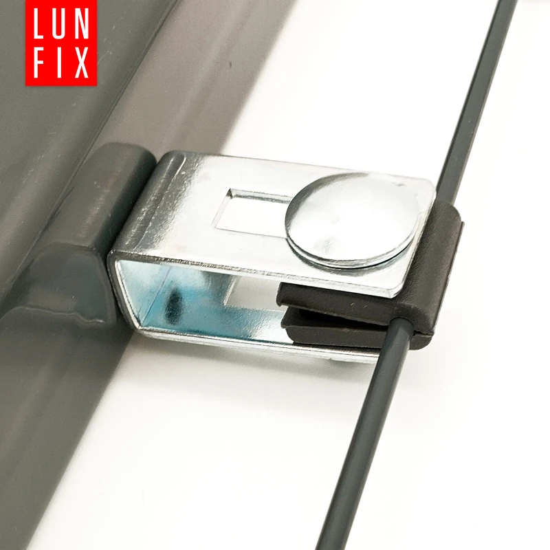 Universalhalter für Zaunpaneele verzinkt 10 Set