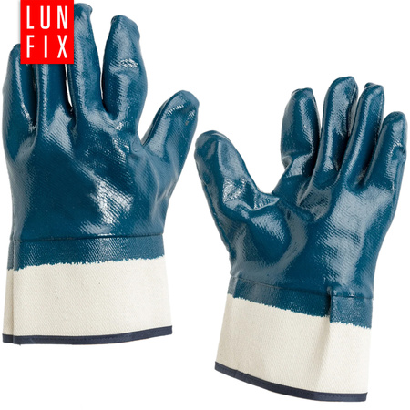 ölbeständige Arbeitshandschuhe Nitril 10 XL 12 stk.