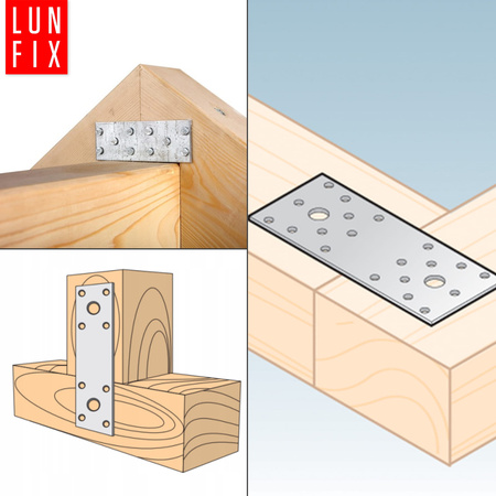 Flachverbinder 200x40x2,5mm 10er Set