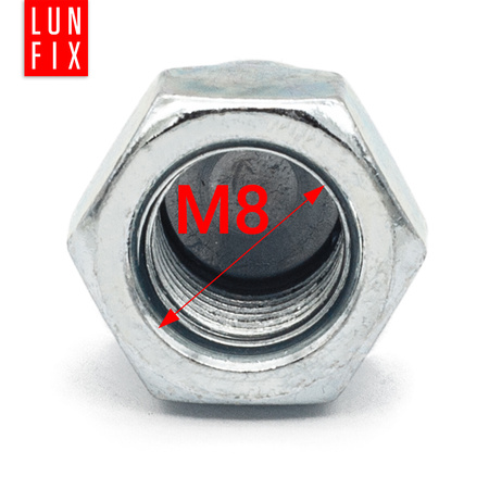 Hutmuttern M8 - 1Kg (ca.110 Stck.) DIN 1587