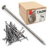 Drahtstifte 7x200 1kg Unverzinkter