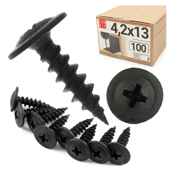 Schnellbauschrauben 4,2x13 mit Scheibenkopf 100stk.