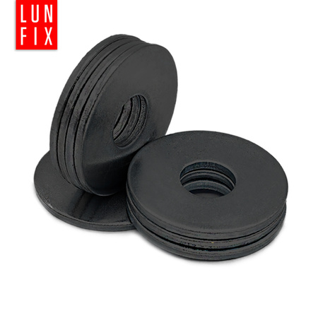 Runde Unterlegscheibe M5 Shwarz verzinkt DIN9021 1kg