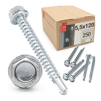 Bohrschrauben 5,5x120 250stk.