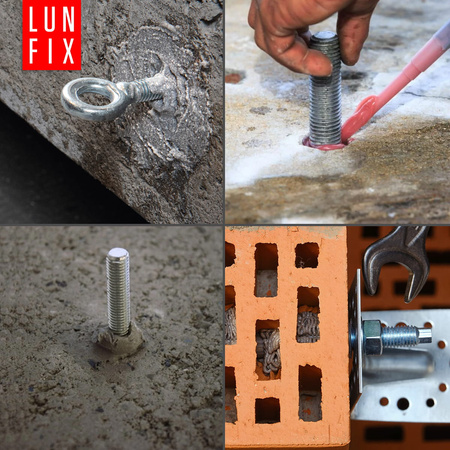 Kotwa chemiczna do betonu żywica poliestrowa S-RPE 300ml UE 12 sztuk