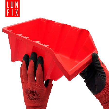 Stapelbox Rot 295x198x133 mm