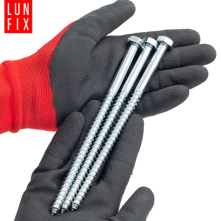 Sechskant Holzschrauben 12 X 220 mm 2 Stück DIN571