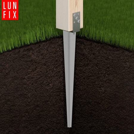 Bodeneinschlaghülse 0-160mm Feuerverzinkt 700mm lang