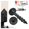 Pfostenschrauben Shwarz 6 x 40mm 6 Stück T40