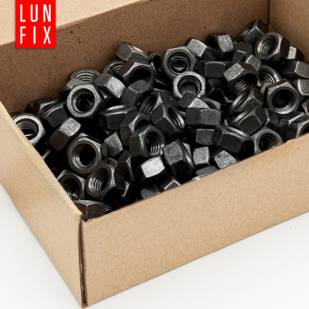 Sechskantmutter M10 Shwarz verzinkt DIN934 1kg