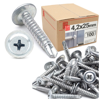 Bohrschrauben 4,2 x 25 mm 100 Stk.