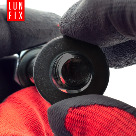 Runde Unterlegscheibe M8 Shwarz verzinkt DIN125 1kg