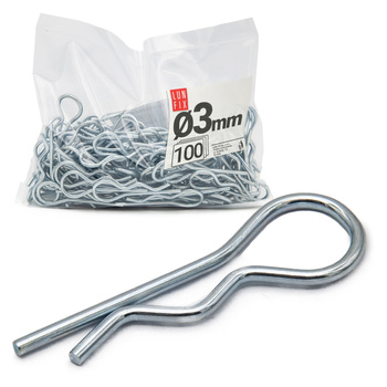 Sicherungsstift Nonius Abhänger Trockenbau Splint 70 mm 100stk.