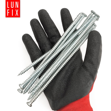 Rahmenschraube 7,5x182 mm Fensterrahmenschrauben Senkkopf 100 Stück