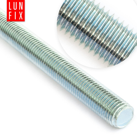 Gewindestange M24 x 1000 mm, 1 Stück | Festigkeitsklasse 4.8 | DIN 975