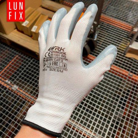 Arbeitshandschuhe aus Nitril, Größe 9 L