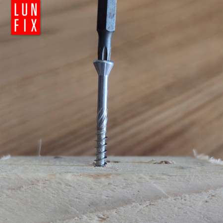 Terassenschrauben Edelstahl 4x40 mm 200 Stück