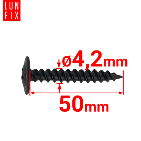 Schnellbauschrauben 4,2x50 mit Scheibenkopf 250stk.
