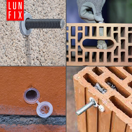 Siebhülse Kunststoff Verbundmörtel 12x60mm M6