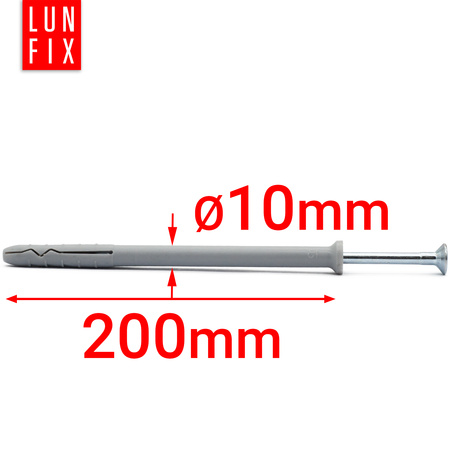 Schlagdübel 10x200 mm 50 Stük