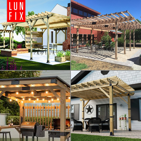 Flachverbinder 230x65x2,5mm Lochblech Schwarz 10 Stk